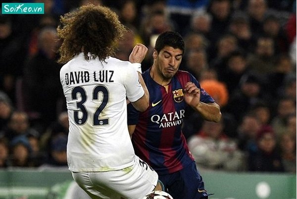 Luiz đánh giá cao Messi