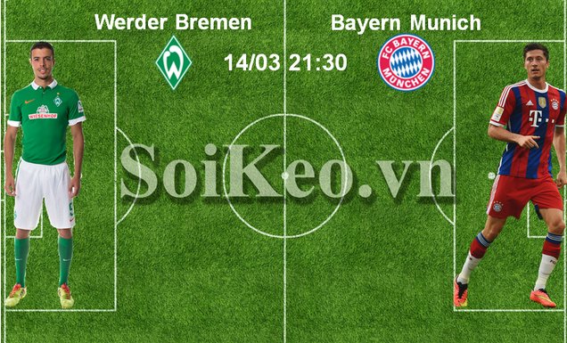 Soi Kèo nhận định Werder Bremen – Bayern Munich 21:30 14/03