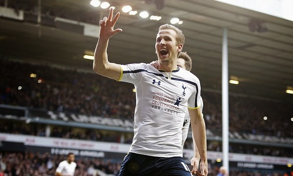 Harry Kane dẫn đầu Vua phá lưới
