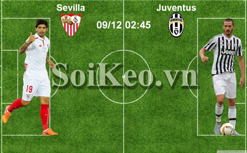 Soi Kèo phân tích trước trận Sevilla – Juventus 09/12 02:45