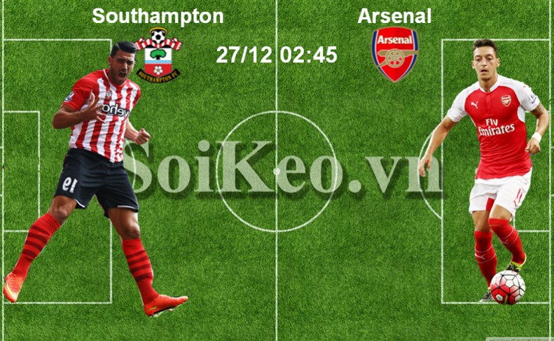 Soi Kèo dự đoán diễn biến trước trận Southampton – Arsenal 27/12 02:45