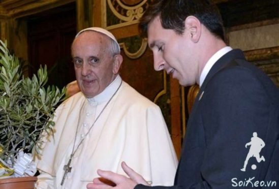 Messi is better than Pele and Maradona, says Pope Francis
