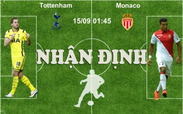 15/09 01:45 Nhận định thống kê trận Tottenham – Monaco