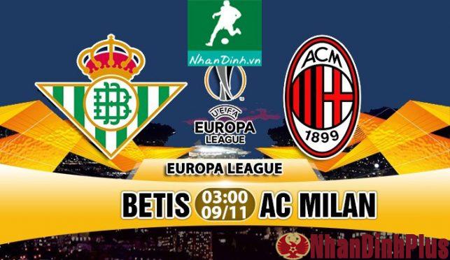 Nhận Định Soi Kèo 09/11 03:00 Real Betis – AC Milan